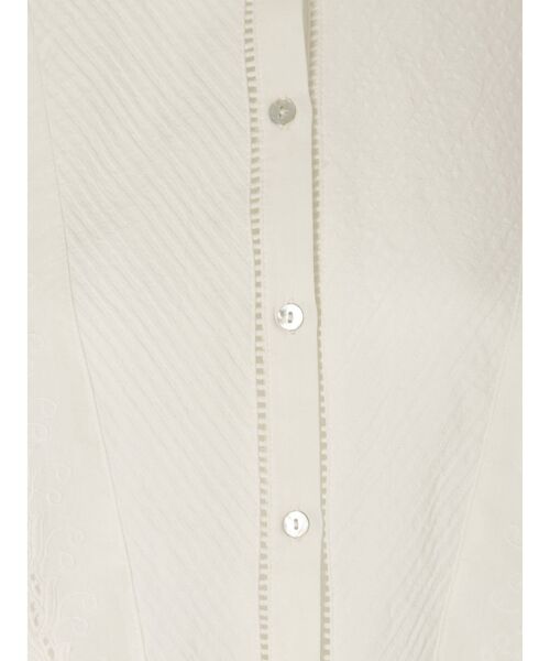 Ungrid(アングリッド)の「コットンフリルブラウス(シャツ/ブラウス・レディース・ブラック/オフホワイト・FREE)」の13枚目の写真