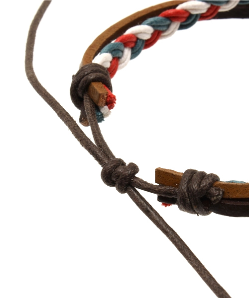 WEGO（ウィゴー）の「WEGO/ウッドセットブレスレット（ブレスレット・メンズ・その他1・FREE）」の9枚目の写真