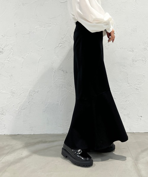 apres jour mignon（アプレジュールミニョン）の「ポンチマーメイドスカート【ZOZOTOWN限定アイテム】（スカート・レディース・杢グレー/ピンク/ブラック・X-LARGE/MEDIUM/SMALL）」の21枚目の写真