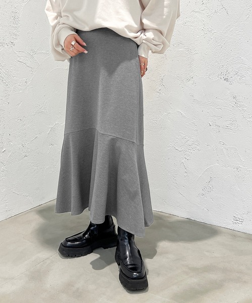 apres jour mignon（アプレジュールミニョン）の「ポンチマーメイドスカート【ZOZOTOWN限定アイテム】（スカート・レディース・杢グレー/ピンク/ブラック・X-LARGE/MEDIUM/SMALL）」の7枚目の写真