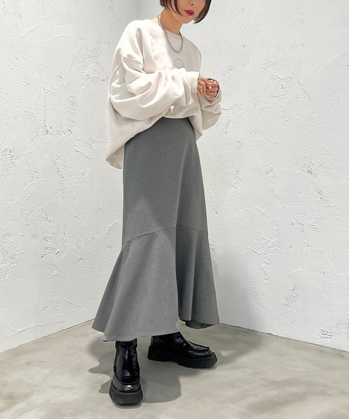 apres jour mignon（アプレジュールミニョン）の「ポンチマーメイドスカート【ZOZOTOWN限定アイテム】（スカート・レディース・杢グレー/ピンク/ブラック・X-LARGE/MEDIUM/SMALL）」の11枚目の写真