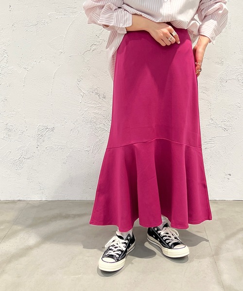 apres jour mignon（アプレジュールミニョン）の「ポンチマーメイドスカート【ZOZOTOWN限定アイテム】（スカート・レディース・杢グレー/ピンク/ブラック・X-LARGE/MEDIUM/SMALL）」の13枚目の写真