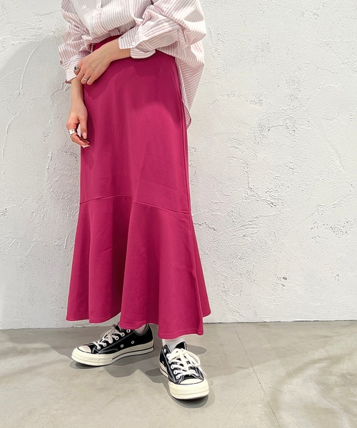 apres jour mignon（アプレジュールミニョン）の「ポンチマーメイドスカート【ZOZOTOWN限定アイテム】（スカート・レディース・杢グレー/ピンク/ブラック・X-LARGE/MEDIUM/SMALL）」の14枚目の写真