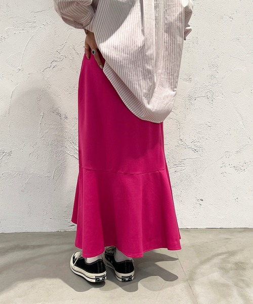 apres jour mignon（アプレジュールミニョン）の「ポンチマーメイドスカート【ZOZOTOWN限定アイテム】（スカート・レディース・杢グレー/ピンク/ブラック・X-LARGE/MEDIUM/SMALL）」の15枚目の写真