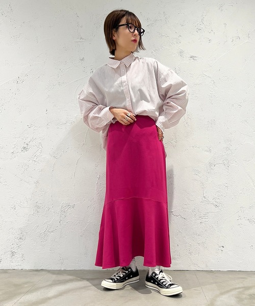 apres jour mignon（アプレジュールミニョン）の「ポンチマーメイドスカート【ZOZOTOWN限定アイテム】（スカート・レディース・杢グレー/ピンク/ブラック・X-LARGE/MEDIUM/SMALL）」の17枚目の写真