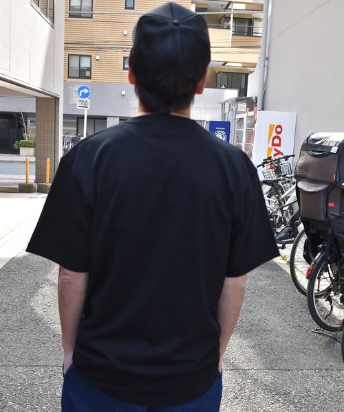 DOUBLE STEAL(ダブルスティール)の「Standard Embroidery 半袖Tシャツ(Tシャツ/カットソー・メンズ・ホワイト/ブラック/カーキ/グリーン/ブルーグレー・MEDIUM/LARGE/X-LARGE/XX-LARGE)」の10枚目の写真