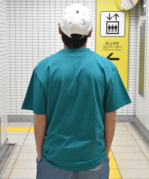 DOUBLE STEAL(ダブルスティール)の「Standard Embroidery 半袖Tシャツ(Tシャツ/カットソー・メンズ・ホワイト/ブラック/カーキ/グリーン/ブルーグレー・MEDIUM/LARGE/X-LARGE/XX-LARGE)」の13枚目の写真