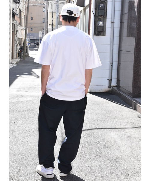 DOUBLE STEAL(ダブルスティール)の「Standard Embroidery 半袖Tシャツ(Tシャツ/カットソー・メンズ・ホワイト/ブラック/カーキ/グリーン/ブルーグレー・MEDIUM/LARGE/X-LARGE/XX-LARGE)」の17枚目の写真