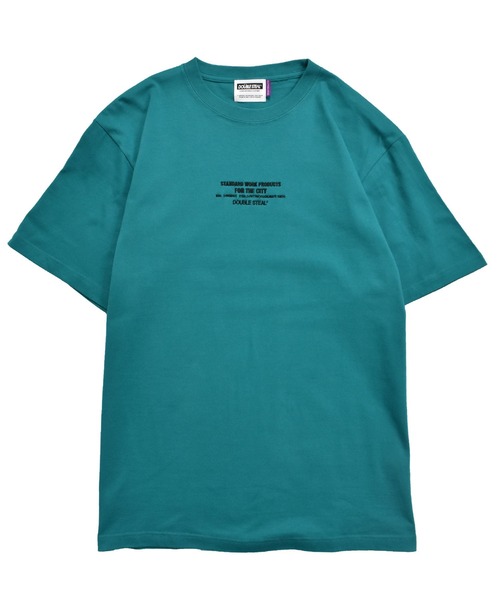 DOUBLE STEAL(ダブルスティール)の「Standard Embroidery 半袖Tシャツ(Tシャツ/カットソー・メンズ・ホワイト/ブラック/カーキ/グリーン/ブルーグレー・MEDIUM/LARGE/X-LARGE/XX-LARGE)」の22枚目の写真