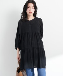 earth music&ecology | レンチングＥＶ楊柳ティアードチュニック(その他トップス)