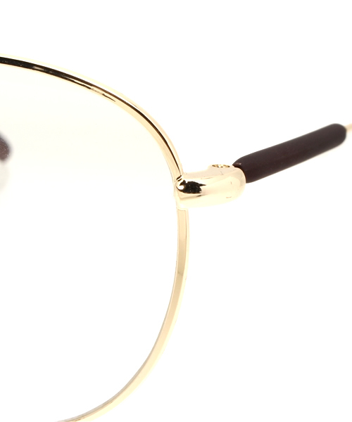 mystic（ミスティック）の「シンプルメガネ（メガネ・レディース・ゴールド/シルバー・ﾌﾘ-）」の6枚目の写真