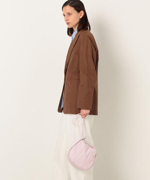 TOMORROWLAND （トゥモローランド）の「【別注】ADD CULUMN×TOMORROWLAND CHLOE ショルダーバッグ（ショルダーバッグ・レディース・ライトピンク/ライトグリーン/グレー・FREE）」の4枚目の写真