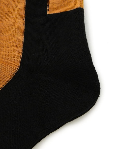 MARCOMONDE（マルコモンド）の「MARCOMONDE（マルコモンド）NCMM-003 / Side Line ソックス/メンズ（ソックス/靴下・メンズ・ホワイト/オレンジ/ブルー・FREE）」の7枚目の写真