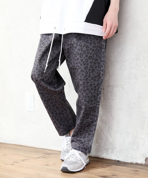 TopIsm（トップイズム）の「総柄無地シェフパンツ/カラーパンツ（その他パンツ・メンズ・ブラック/ベージュ/チャコールグレー/カーキ/ライトブルー/ネイビー/グレー系カモフラージュ/レオパード/ブラック系その他/チェック/ストライプ・M/L/LL）」の9枚目の写真