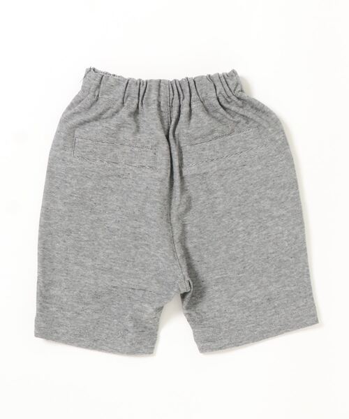 LB CLUB(エルビークラブ)の「前ポケットボタン付き5分丈ハーフパンツ(その他パンツ・キッズ・グレー・110/90/80/100/130/120)」の2枚目の写真