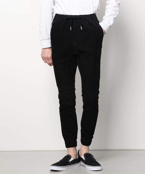 ZANEROBE(ゼインローブ)の「ZANEROBE(ゼインローブ) sureshot cord jogger/ZR700JP-STAI-12(その他パンツ・メンズ・ブラック・29)」の1枚目の写真