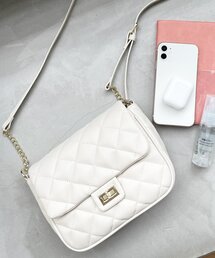 index | キルティングバッグルバッグ(ショルダーバッグ)