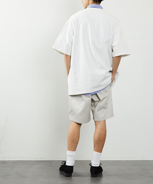 FREAK'S STORE（フリークスストア）の「FREAK'S STORE/フリークスストア フェルトロゴ  フラワー刺繍TEE/サガラ/刺繍/チームロゴ/花柄（Tシャツ/カットソー・メンズ・ホワイト/ブラック/グレー/アッシュグレー/グリーン/ネイビー・SMALL/MEDIUM/LARGE）」の17枚目の写真