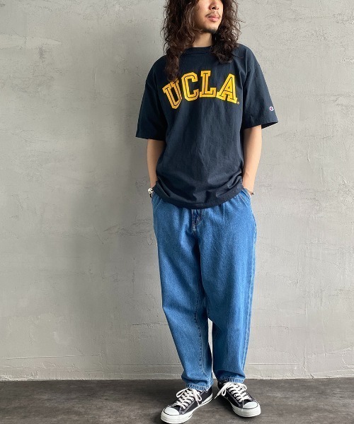 Champion（チャンピオン）の「[Champion/チャンピオン] T1011 UCLA カレッジロゴプリントTシャツ（Tシャツ/カットソー・レディース・ホワイト/ネイビー・S/M/L/XL）」の4枚目の写真