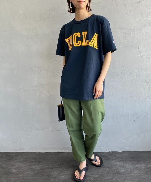 チャンピオン UCLA Ｔシャツ　パンツ　2点セット セール】[Champion/チャンピオン] T1011 UCLA カレッジロゴ