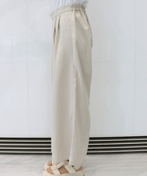 CECIL McBEE(セシルマクビー)の「インナー付きビスチェ&ワイドパンツセットアップ(ワンピース・レディース・アイボリー/ブラック/ベージュ・MEDIUM/LARGE)」の7枚目の写真