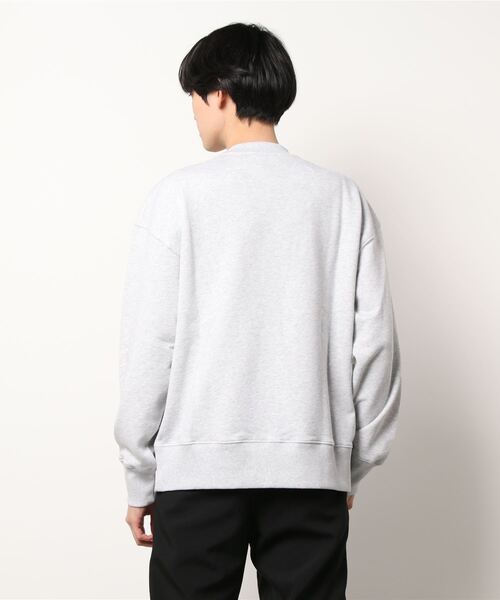 MSGM ホワイト スウェット トレーナー MSGM 【並行輸入】エムエスジーエム PANEL SWEAT SHIRT クルー