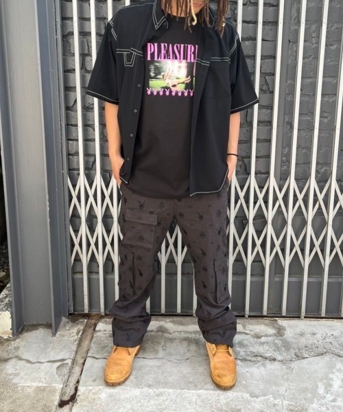 DANKE SCHON(ダンケシェーン)の「DankeSchon/ダンケシェーン/0ステッチ撥水SN s/s Shirts(シャツ/ブラウス・メンズ・ブラック/グレー・MEDIUM/LARGE)」の16枚目の写真