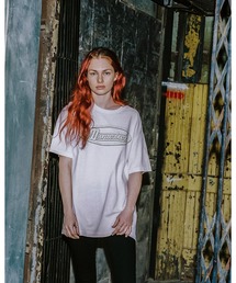 【直営店限定】MANASTASH N.A.U/マナスタッシュエヌエーユー　DOT LOGO TEE ドットロゴティー