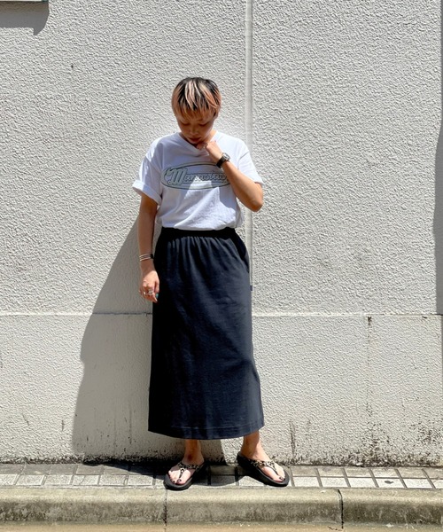 MANASTASH（マナスタッシュ）の「【直営店限定】MANASTASH N.A.U/マナスタッシュエヌエーユー　DOT LOGO TEE ドットロゴティー（Tシャツ/カットソー・メンズ・ホワイト/ブラック・MEDIUM/LARGE/X-LARGE）」の10枚目の写真