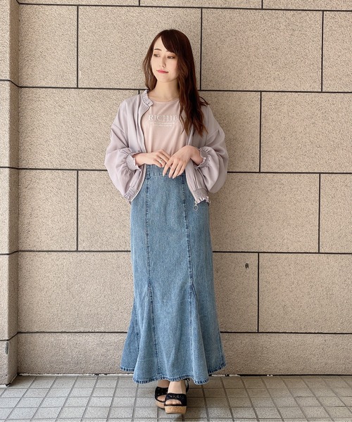 TORTE(トルテ)の「フリル衿ブルゾン(その他アウター・レディース・ホワイト/ブラック/パープル/ホワイト系その他・FREE)」の13枚目の写真