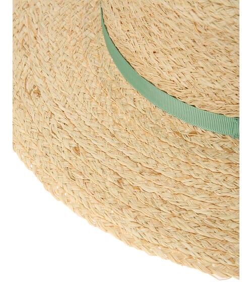 AMERICAN HOLIC（アメリカンホリック）の「ラフィアポークパイハット（ハット・レディース・ブラック/グリーン/アイボリー・FREE）」の13枚目の写真