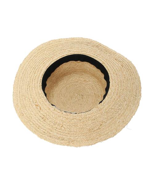 AMERICAN HOLIC（アメリカンホリック）の「ラフィアポークパイハット（ハット・レディース・ブラック/グリーン/アイボリー・FREE）」の10枚目の写真
