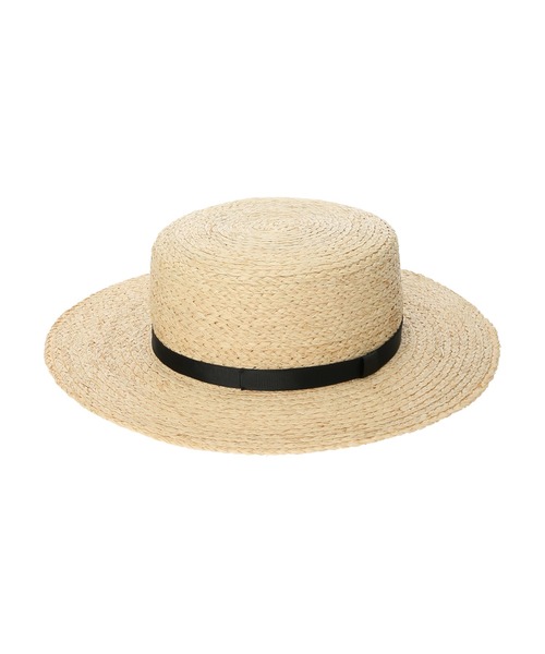 AMERICAN HOLIC（アメリカンホリック）の「ラフィアポークパイハット（ハット・レディース・ブラック/グリーン/アイボリー・FREE）」の18枚目の写真