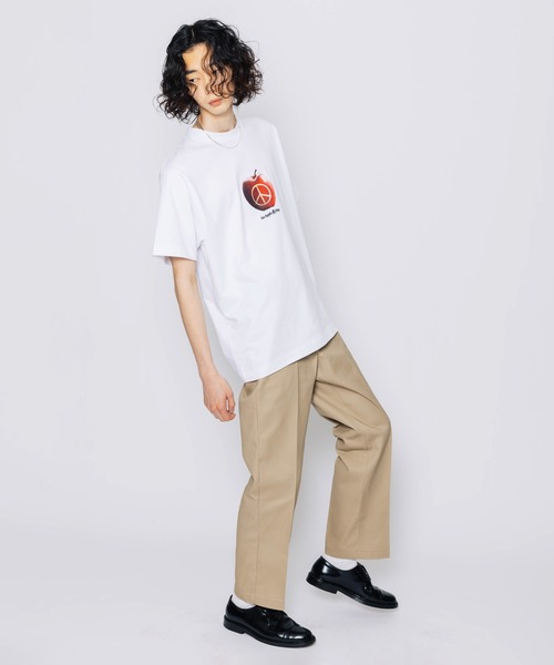FTW(エフティダブリュー)の「APPLE S/S TEE(Tシャツ/カットソー・メンズ・ホワイト/ブラック・MEDIUM/LARGE)」の19枚目の写真