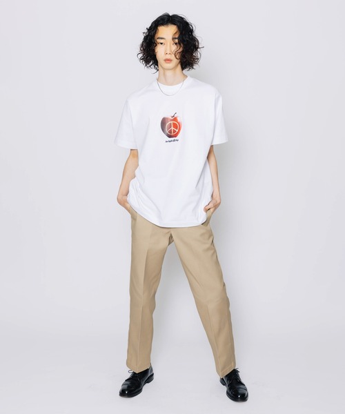 FTW(エフティダブリュー)の「APPLE S/S TEE(Tシャツ/カットソー・メンズ・ホワイト/ブラック・MEDIUM/LARGE)」の14枚目の写真