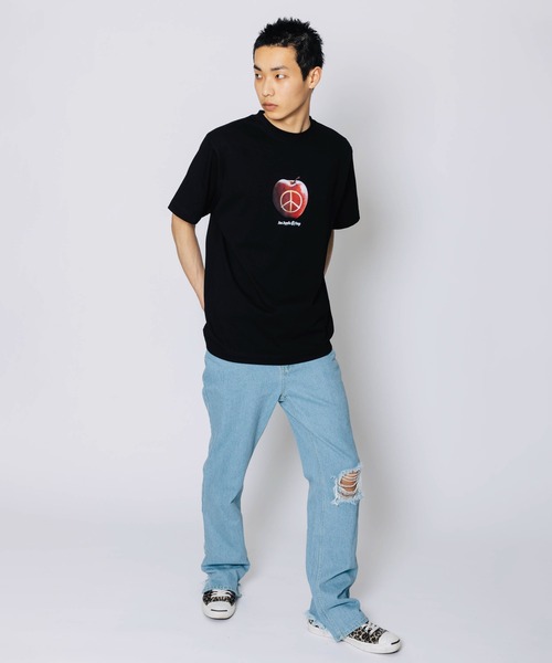 FTW(エフティダブリュー)の「APPLE S/S TEE(Tシャツ/カットソー・メンズ・ホワイト/ブラック・MEDIUM/LARGE)」の12枚目の写真