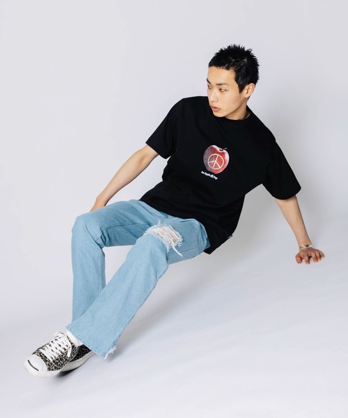 FTW(エフティダブリュー)の「APPLE S/S TEE(Tシャツ/カットソー・メンズ・ホワイト/ブラック・MEDIUM/LARGE)」の17枚目の写真
