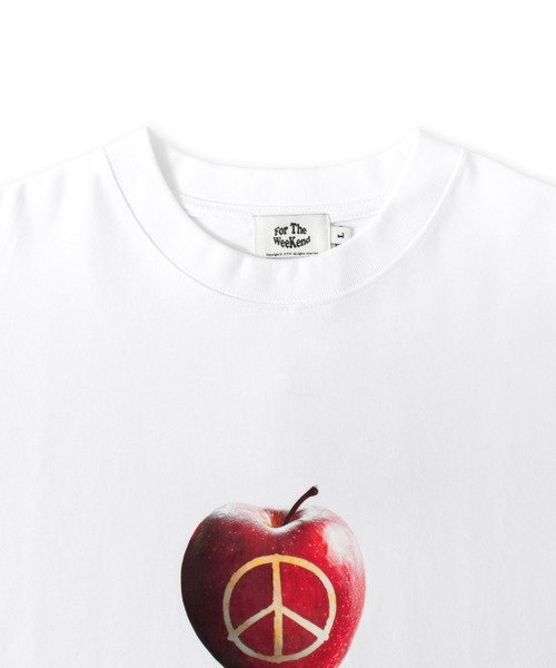 FTW(エフティダブリュー)の「APPLE S/S TEE(Tシャツ/カットソー・メンズ・ホワイト/ブラック・MEDIUM/LARGE)」の15枚目の写真
