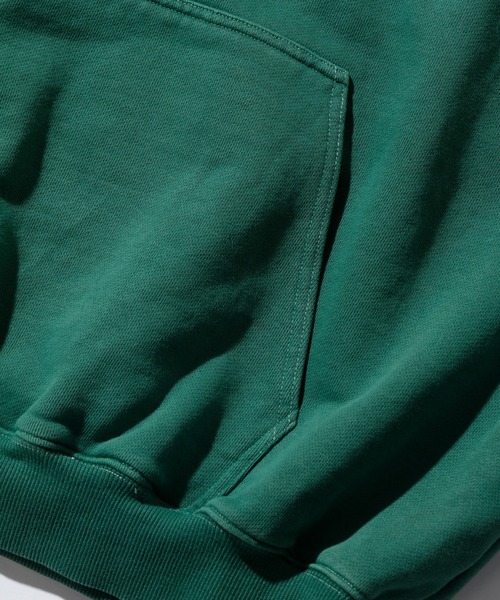 XLARGE(エクストララージ)の「PIGMENT DYLED PUFF LOGO PULLOVER HOODED SWEAT(パーカー・メンズ・ブラック/アッシュ/グリーン・XL/L/S/M)」の9枚目の写真