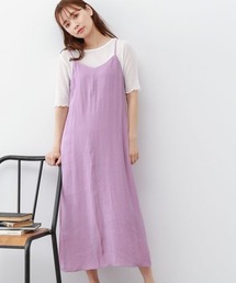 バックギャザーキャミワンピース 345958