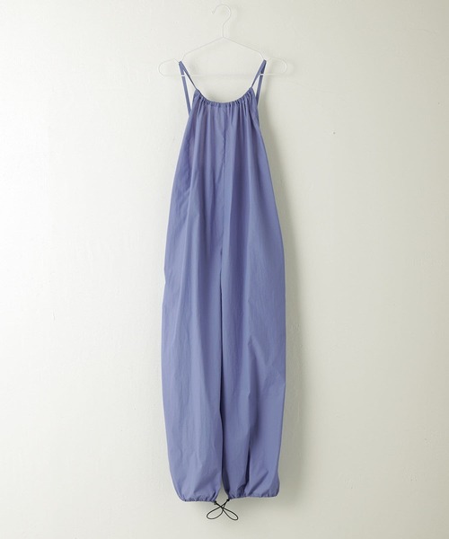 Omekashi(オメカシ)の「【earthy_】キャミサロペット(パッカブル)(サロペット/オーバーオール・レディース・パープル/キャメル/ブラック/ベージュ・FREE)」の19枚目の写真