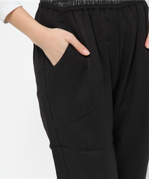 mystic（ミスティック）の「ベルト切替タックパンツ（その他パンツ・レディース・キャメル/グレー/ブラック/ベージュ・ﾌﾘ-）」の7枚目の写真