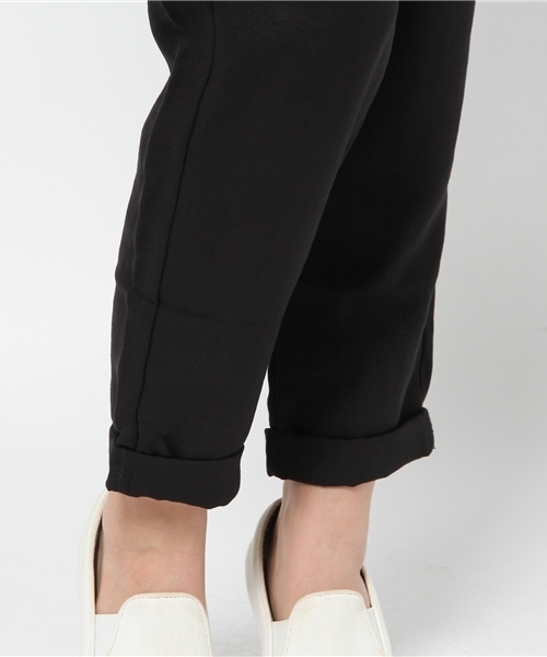 mystic（ミスティック）の「ベルト切替タックパンツ（その他パンツ・レディース・キャメル/グレー/ブラック/ベージュ・ﾌﾘ-）」の8枚目の写真