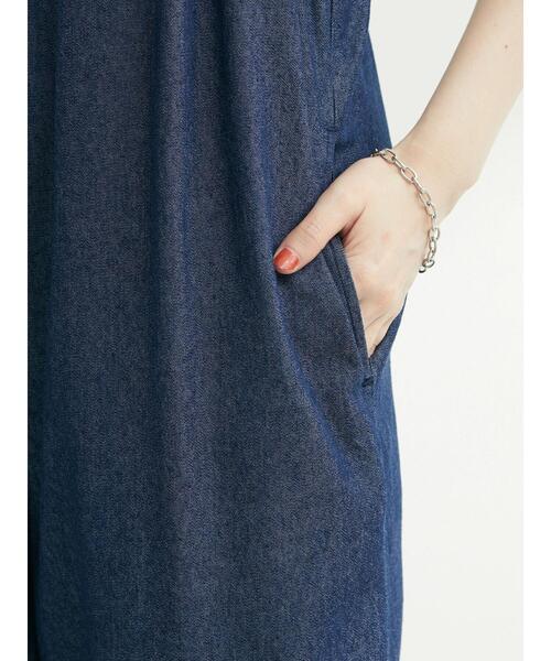 Sugar spoon（シュガースプーン）の「・SUGAR SPOON デニムサロペットパンツ（サロペット/オーバーオール・レディース・ダークインディゴブルー/ライトインディゴブルー・FREE）」の18枚目の写真