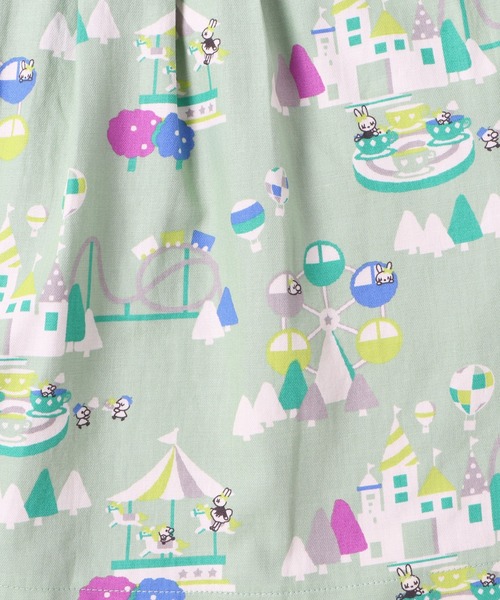 KP（ケーピー）の「リバーシブルジャンパースカート(100～130cm)（ジャンパースカート・キッズ・グリーン/ピンク・110cm/130cm/120cm/100cm）」の8枚目の写真