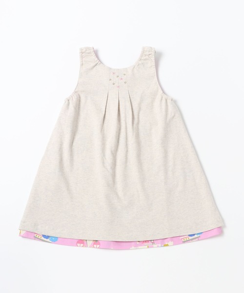 KP（ケーピー）の「リバーシブルジャンパースカート(100～130cm)（ジャンパースカート・キッズ・グリーン/ピンク・110cm/130cm/120cm/100cm）」の15枚目の写真