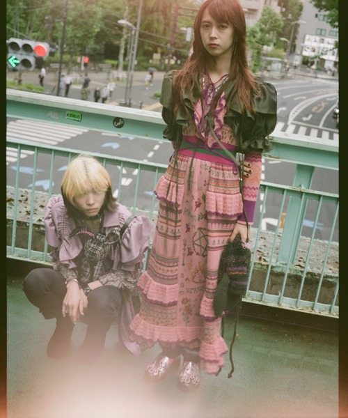 rurumu: ルルムウ ニットロングワンピ―ス rurumu:（ルルムウ）の「rurumu:/ルルムウ/witch craft long