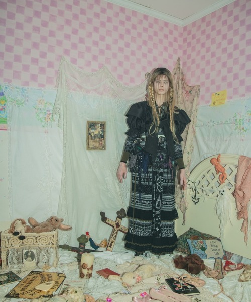 rurumu:（ルルムウ）の「rurumu:/ルルムウ/holyghst JQ knit long OP