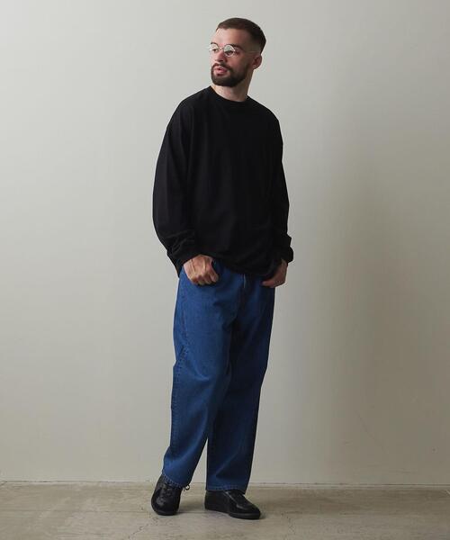 steven alan 25SS デニムパンツ スラックス L グレー メンズ STEVEN ALAN スラックス 「Steven Alan」 13.5oz デニム イン