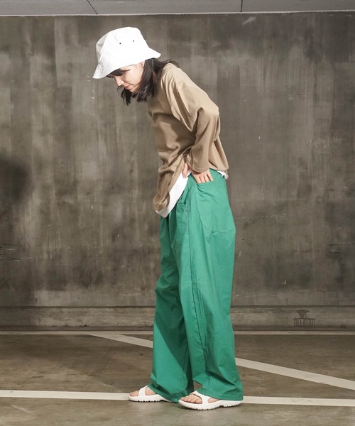 Blue Standard （ブルースタンダード）の「【BLUE STANDARD/ブルースタンダード】ZEROSTZEROSTAIN ゼロステイン 汗染みの目立ちにくいTシャツ　UVカット　撥水性　汚れが付きにくい　フェイクレイヤード7分袖Tシャツ（Tシャツ/カットソー・メンズ・ホワイト/ブラック/ベージュ/オリーブ/ブルー・MEDIUM/LARGE/X-LARGE）」の17枚目の写真